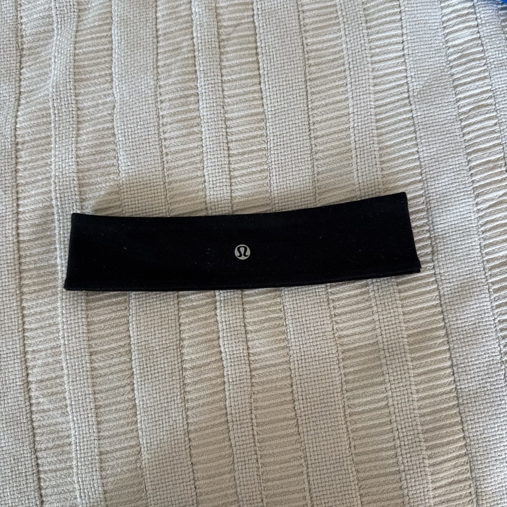 lululemon athletica Classic Black Hairband